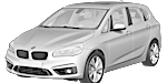 BMW F45 P20E4 Fault Code